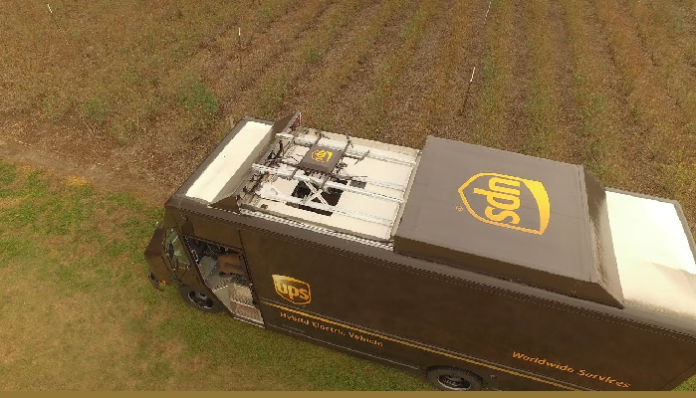 UPS consegna con drone