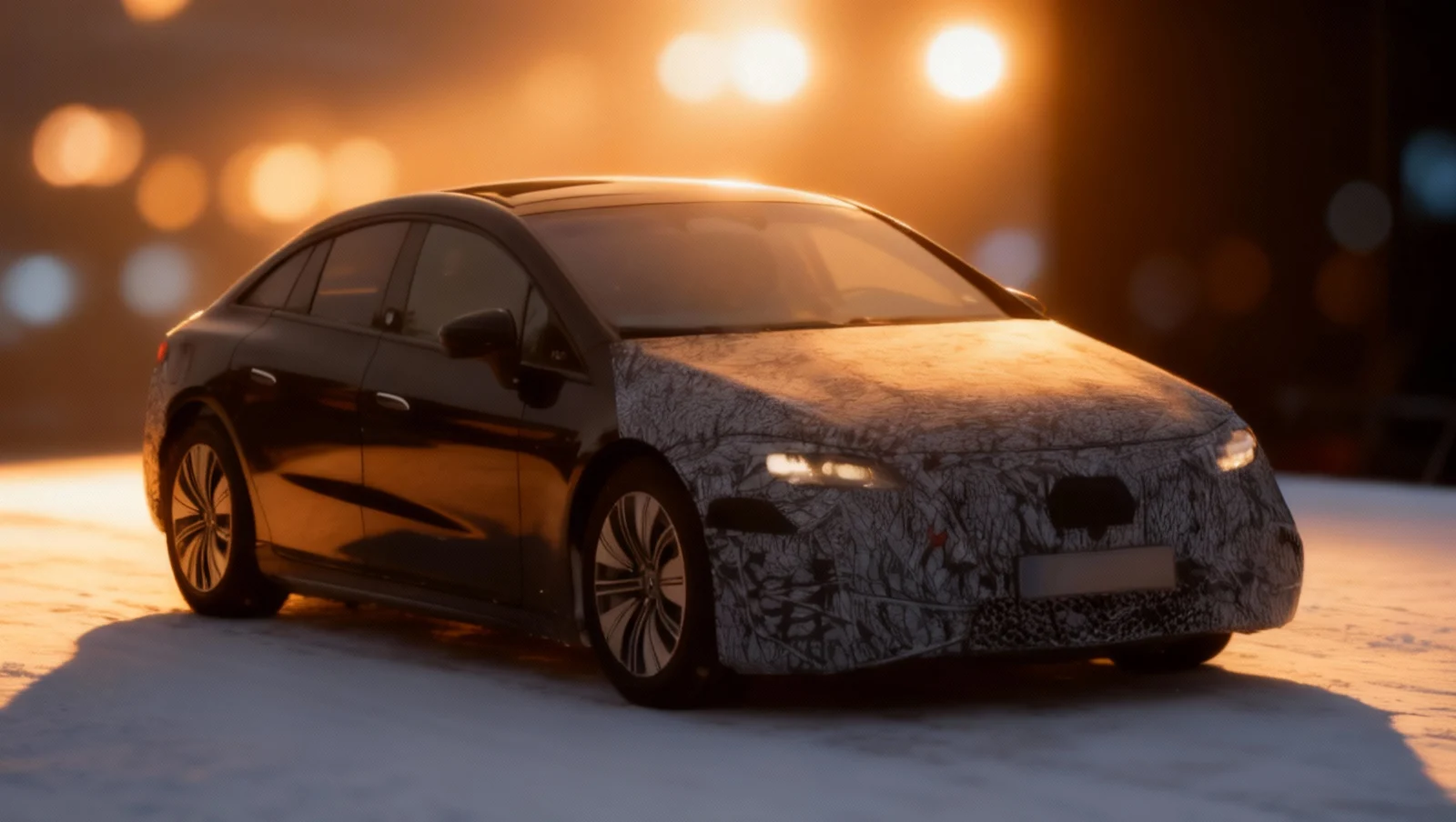 Mercedes EQS 2027: Rivoluzione Elettrica, sfida a Lucid