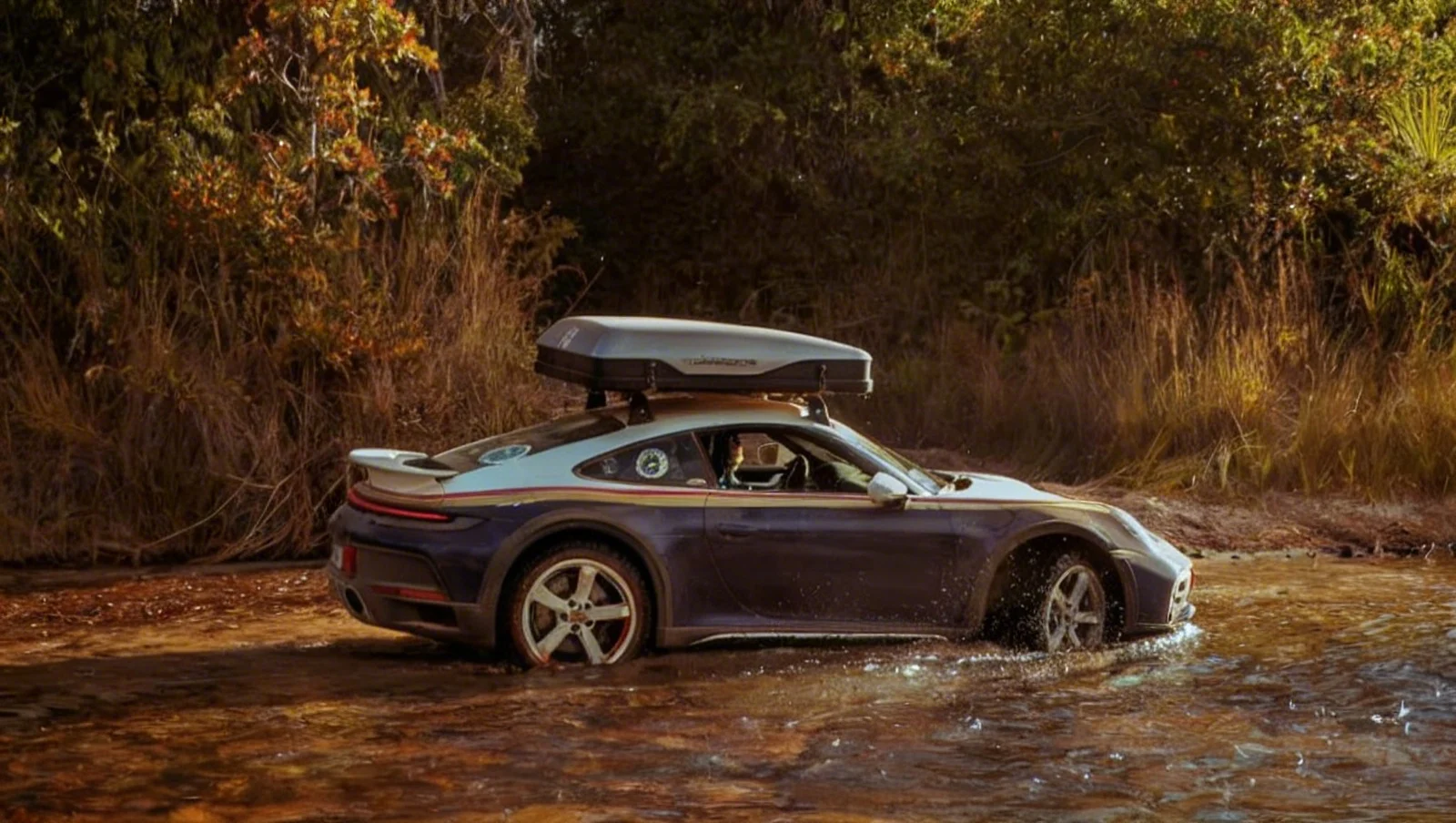 Porsche 911 Dakar: famiglia brasileira la spinge a 4.600 km di rally