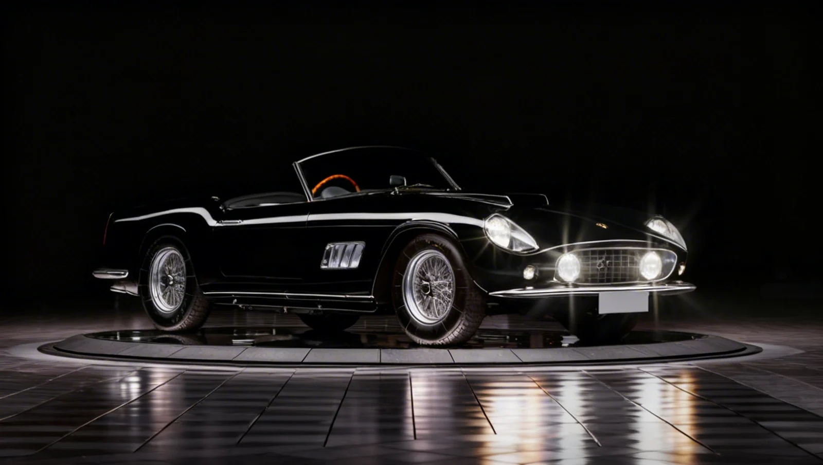 Rara Ferrari 250 GT LWB California Spider 1959 all'asta a Miami