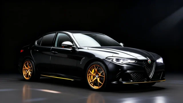 Alfa Romeo Quadrifoglio 115: edizione esclusiva in oro a Dubai