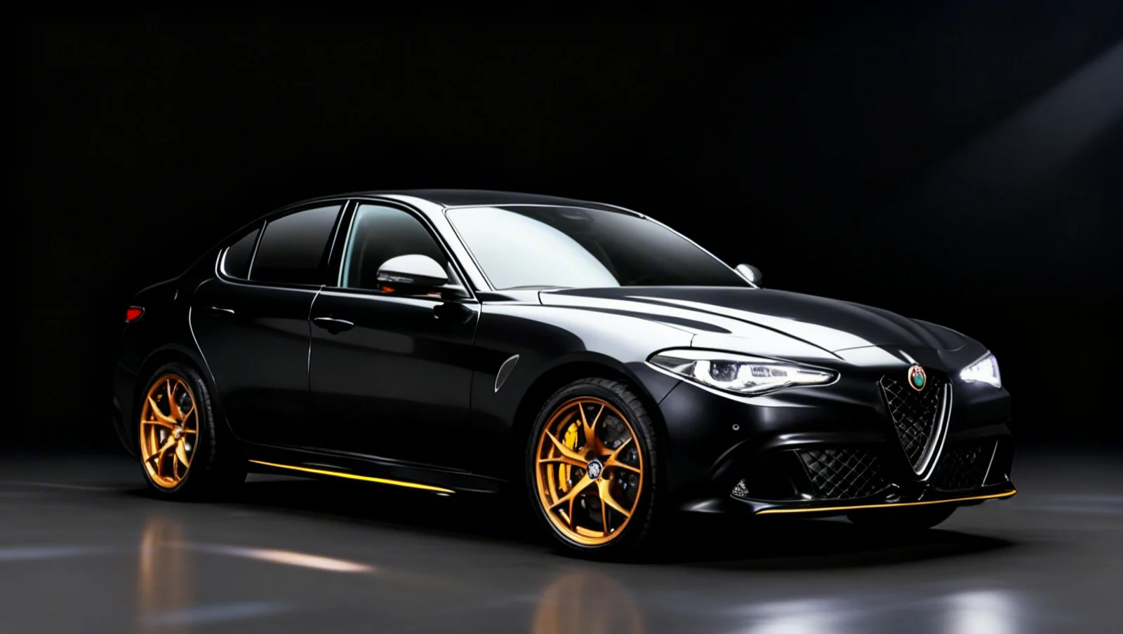 Alfa Romeo Quadrifoglio 115: edizione esclusiva in oro a Dubai