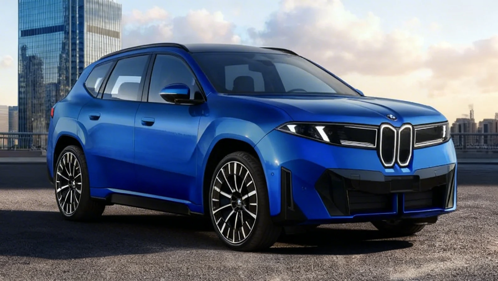BMW iX3 China abbandona le maniglie pop-up per nuova normativa