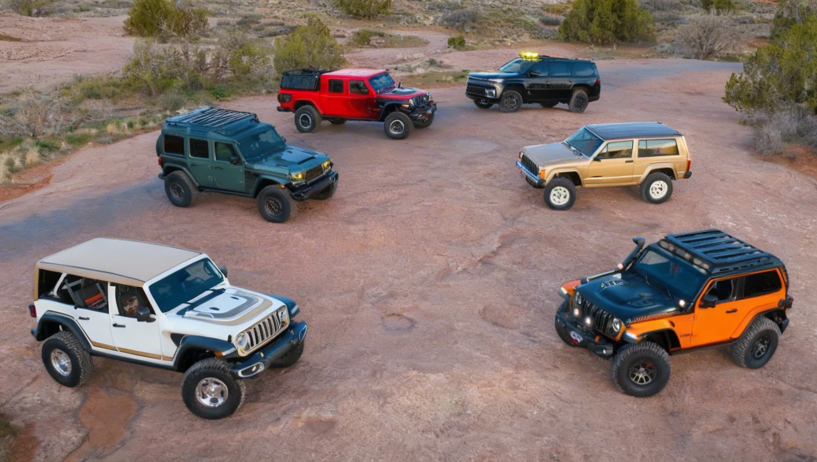 Jeep svela 6 concept esclusivi al 60° Easter Jeep Safari di Moab