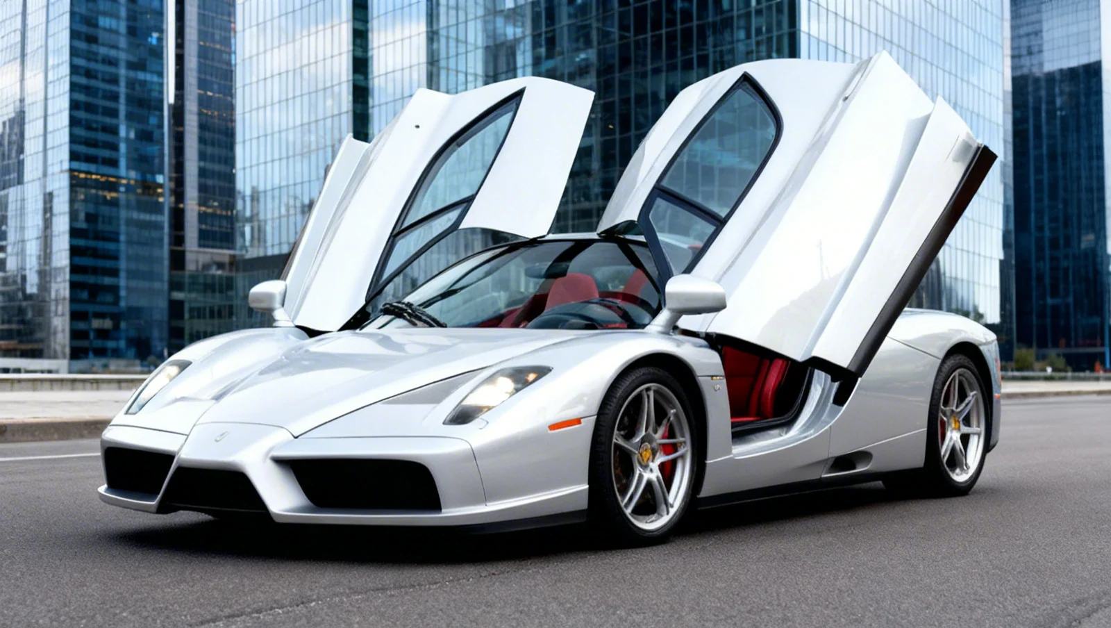 Rarissima Ferrari Enzo Argento Nurburgring all'asta: una tra le 9 esistenti