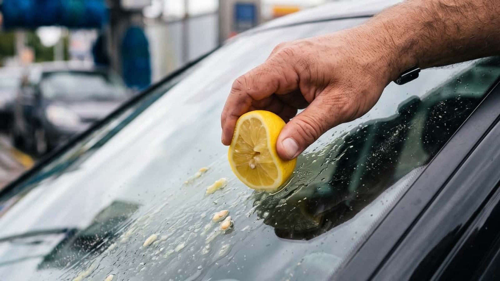 Limone sul parabrezza: perché il trucco virale rovina l'auto