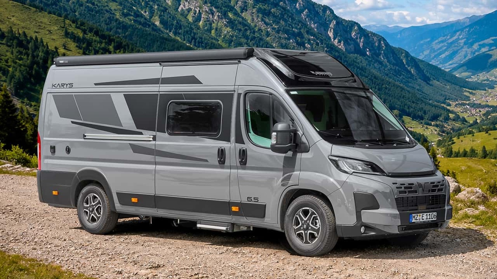 Mobilvetta Karys: il camper van con tre layout su base Fiat Ducato