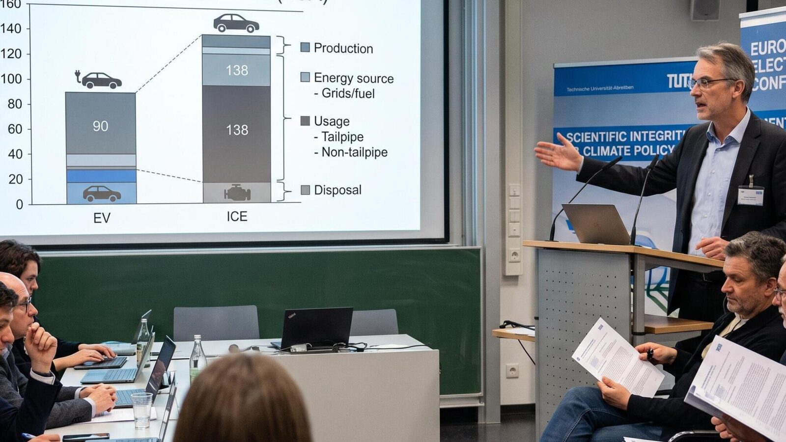 Auto elettriche e CO2: lo studio distorto che agita l'Europa