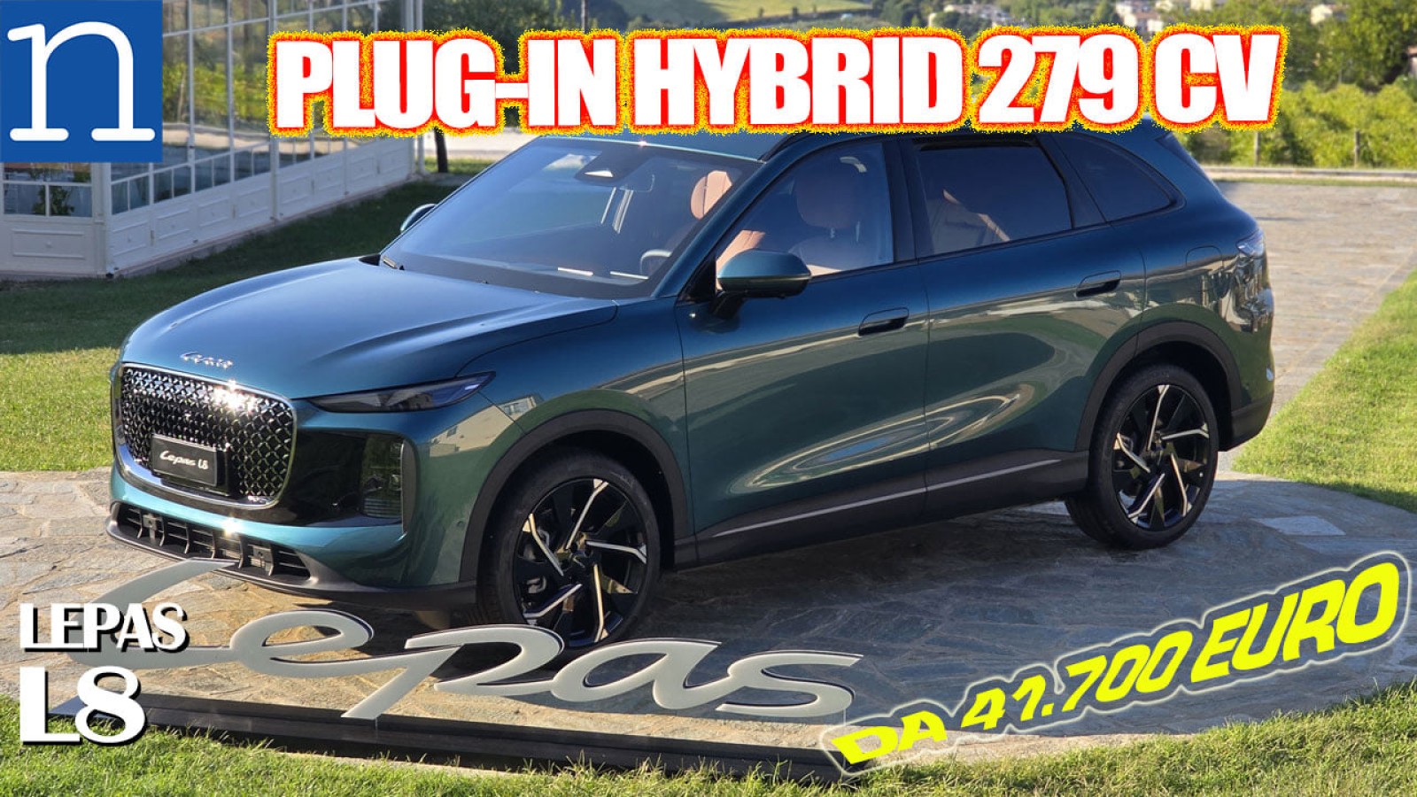 Lepas L8, prova su strada del SUV plug-in cinese