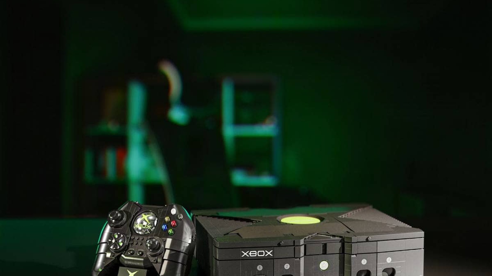 Mattel Brick Shop Xbox: la prima console rivive in 3.509 pezzi