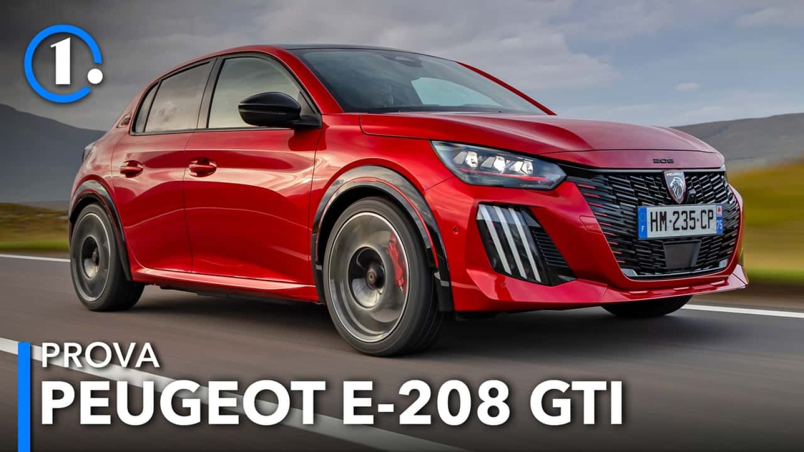 Peugeot E-208 GTi: la prima sportiva elettrica del Leone