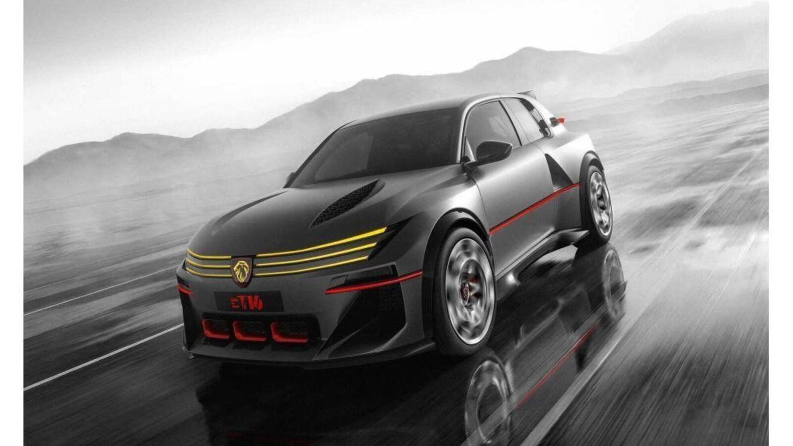 Peugeot E-T16 Concept, la 205 Turbo 16 rinasce elettrica
